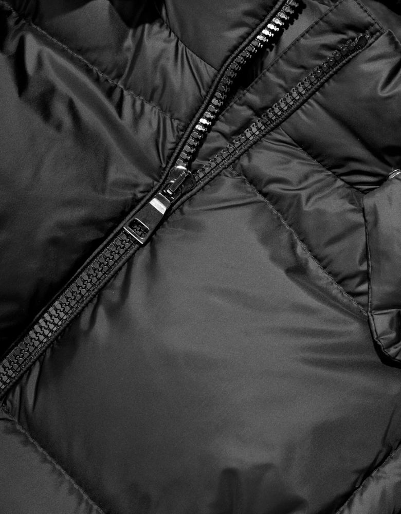 Enfant Girls Down Padded Vanya Jacket in Black