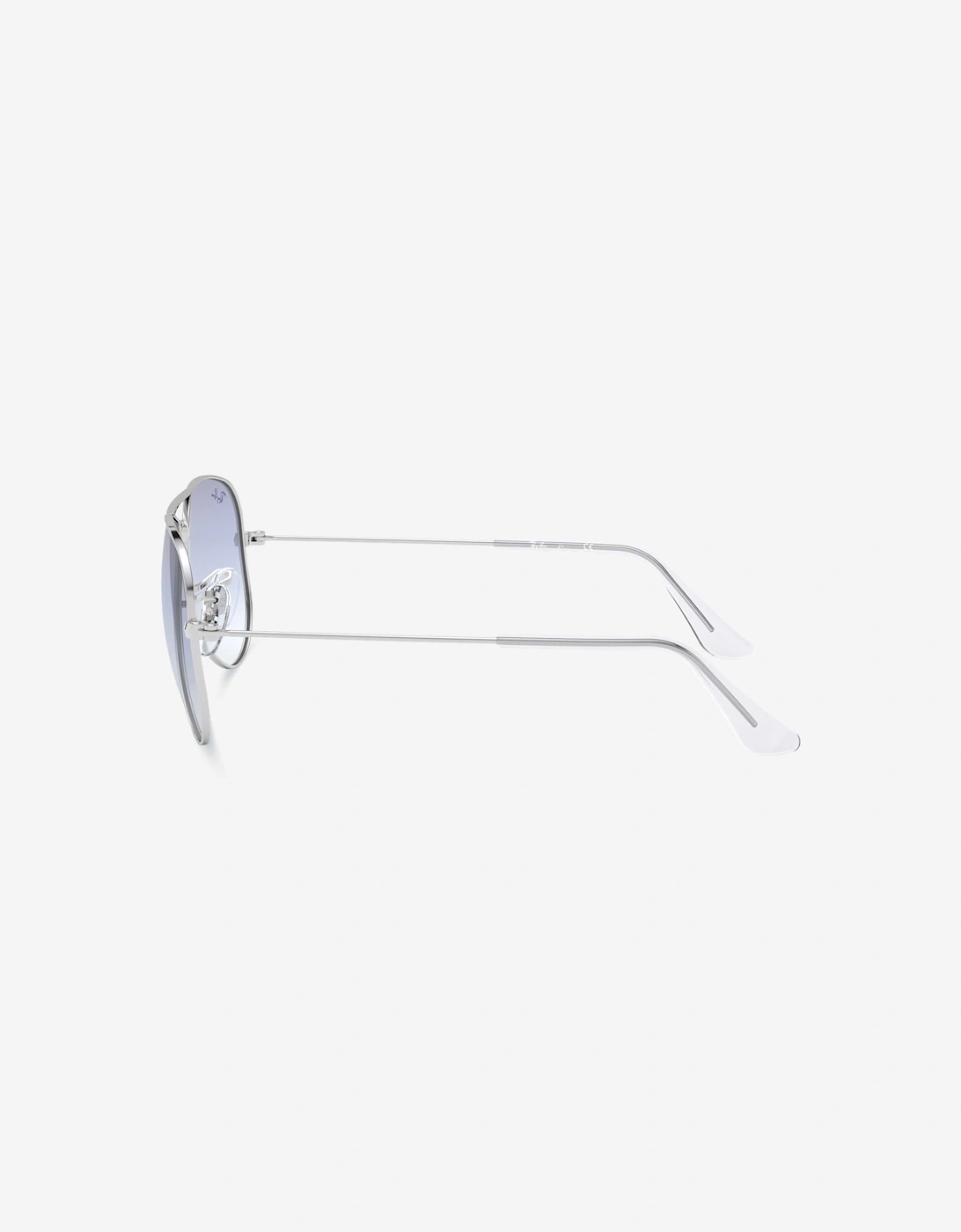 Kids Aviator Sunglasses in Silver