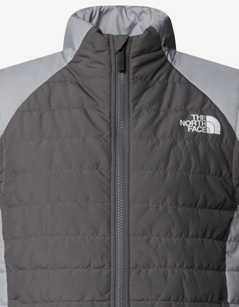 Boys Never Stop Gilet in Grey