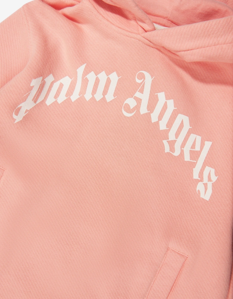 Girls Classic Logo Hooded Dress