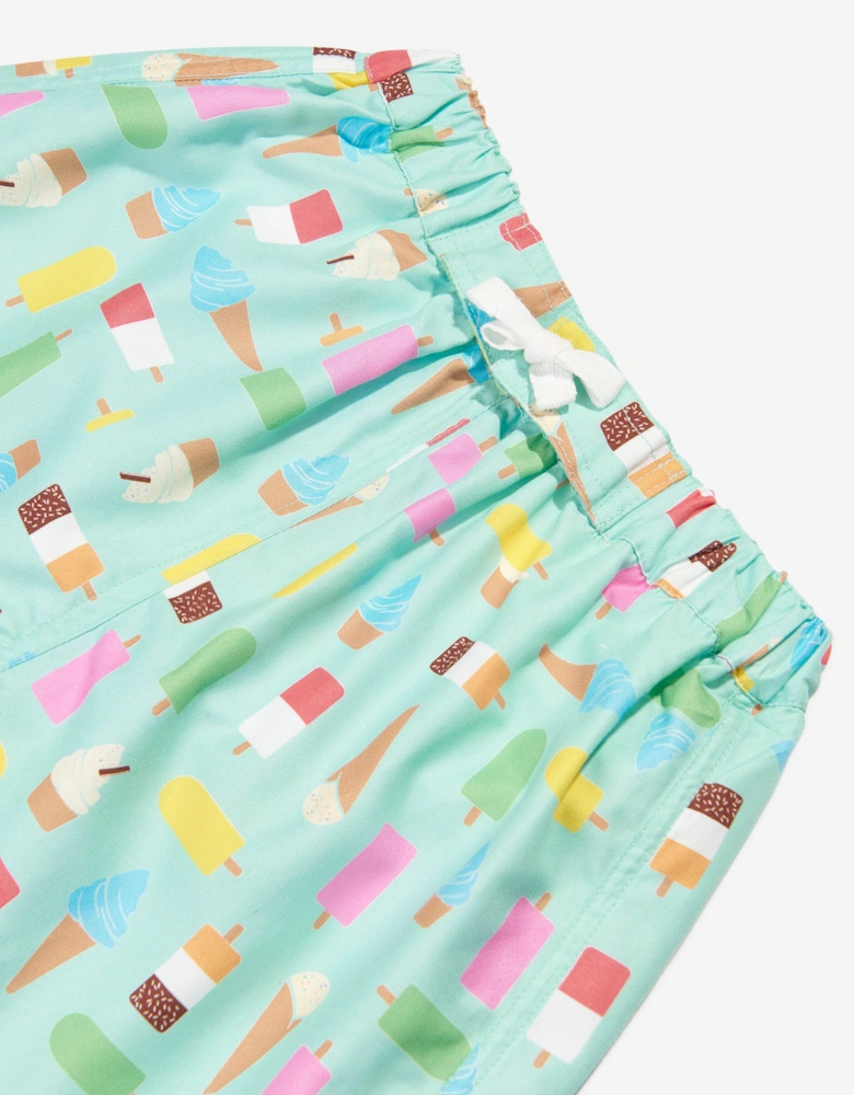 Baby Boys Ice Lolly Swim Shorts in Blue