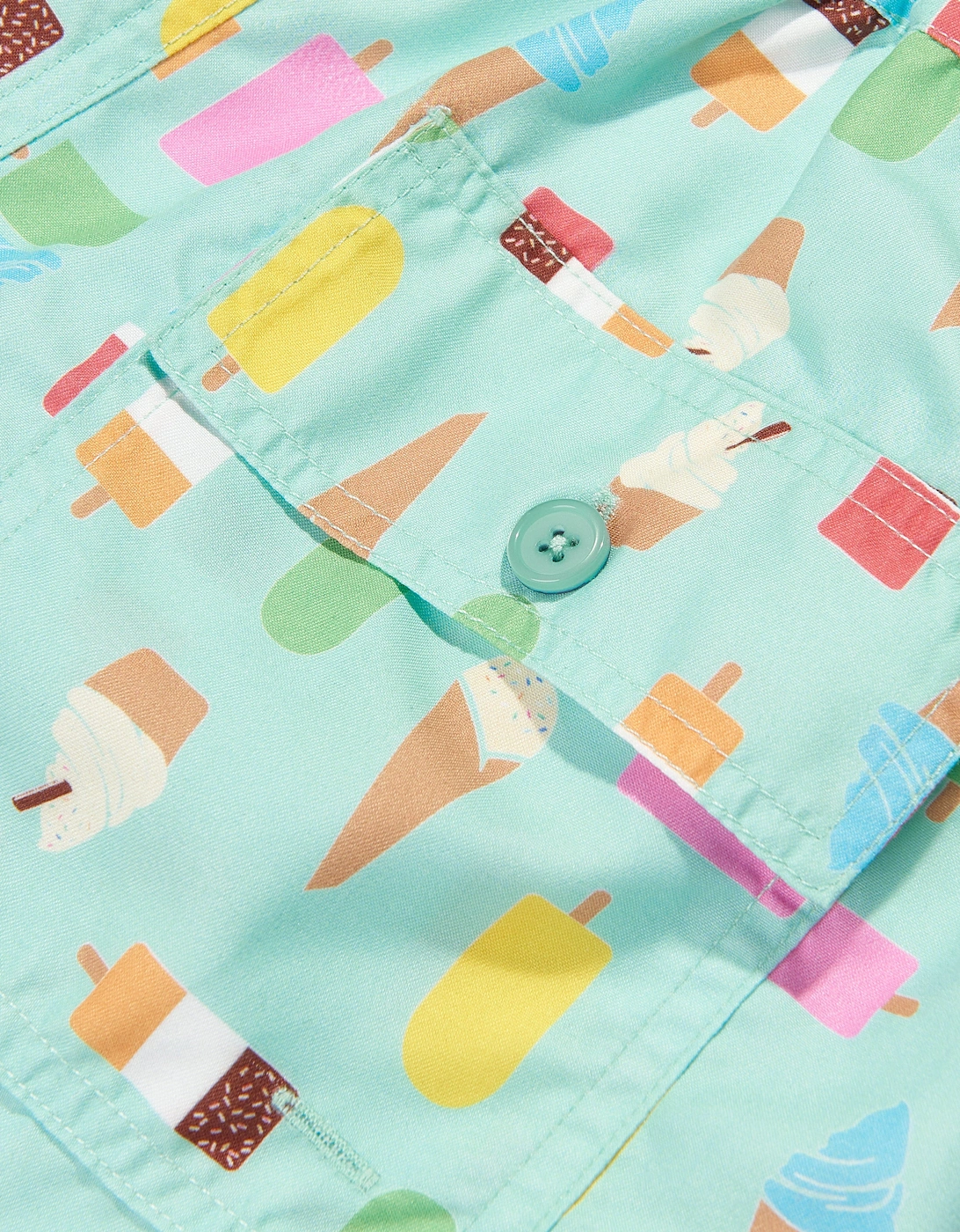 Baby Boys Ice Lolly Swim Shorts in Blue