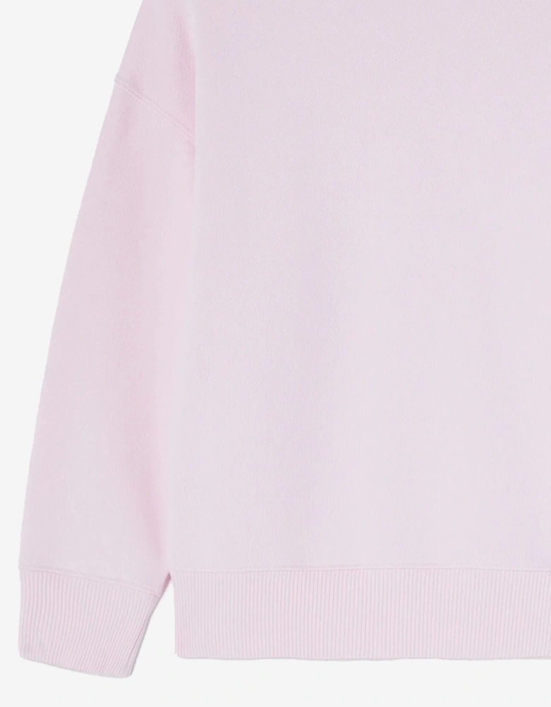 Girls Seasonal Logo Sweatshirt in Pink