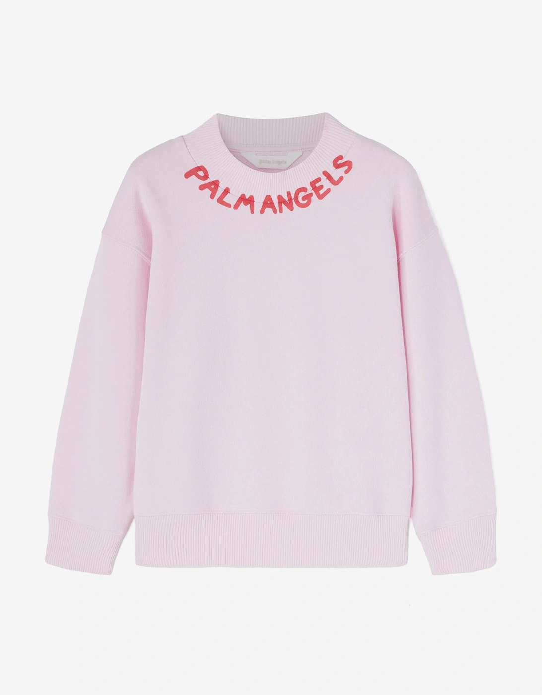 Girls Seasonal Logo Sweatshirt in Pink, 5 of 4