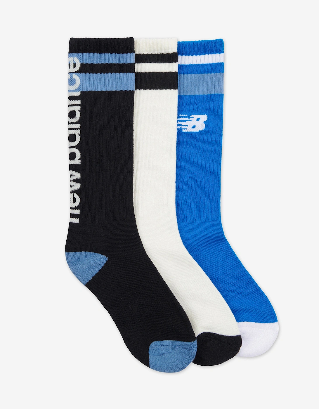 Boys 3 Pack Basketball Socks Set in Multicolour, 4 of 3