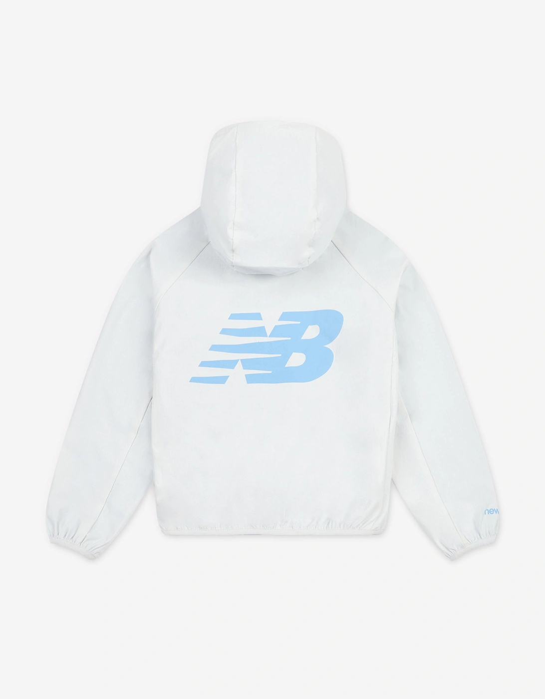 Boys Packable Ripstop Jacket in Grey