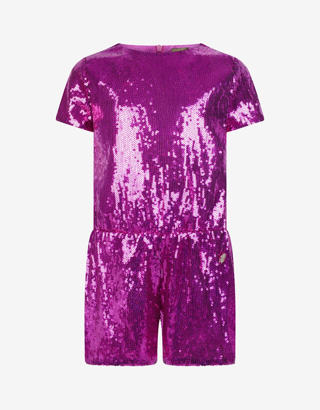 Girls Sequin Playsuit, 5 of 4