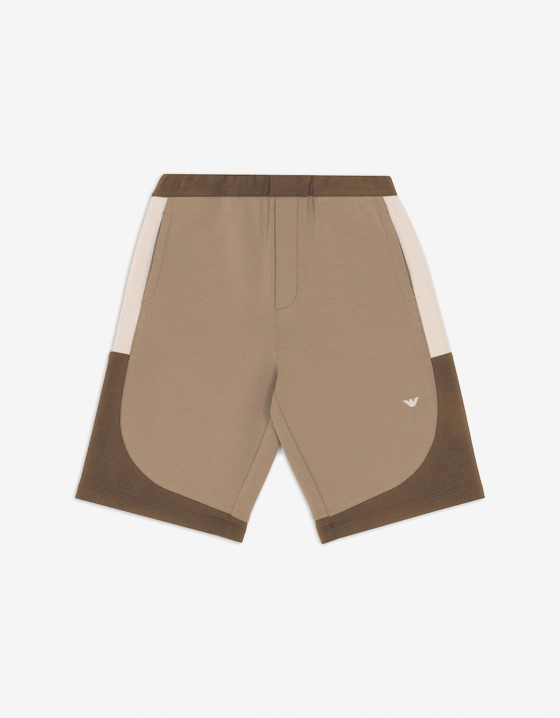 Boys Colourblock Shorts in Brown, 5 of 4