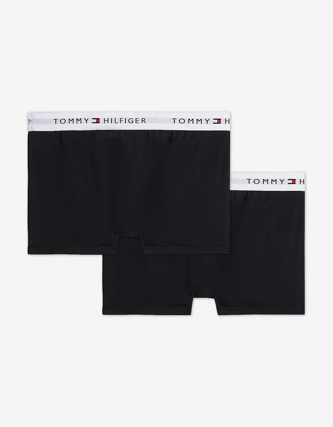 Boys 2 Pack Boxer Shorts Set in Black
