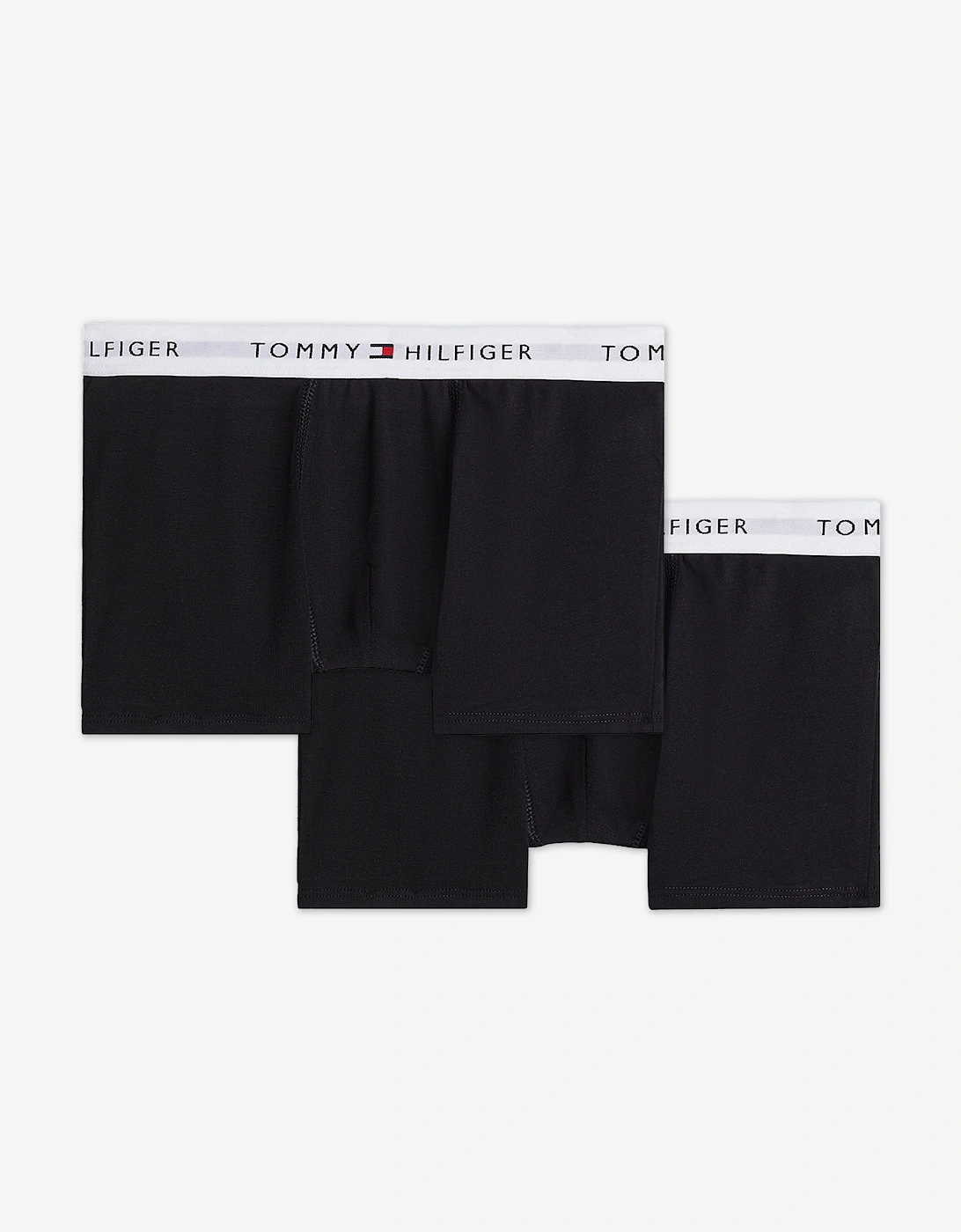 Tommy Hilfiger Boys Multi  2 Pack Boxer Shorts Set  Black - Size 12 Years/13 Years/14 Years Kids