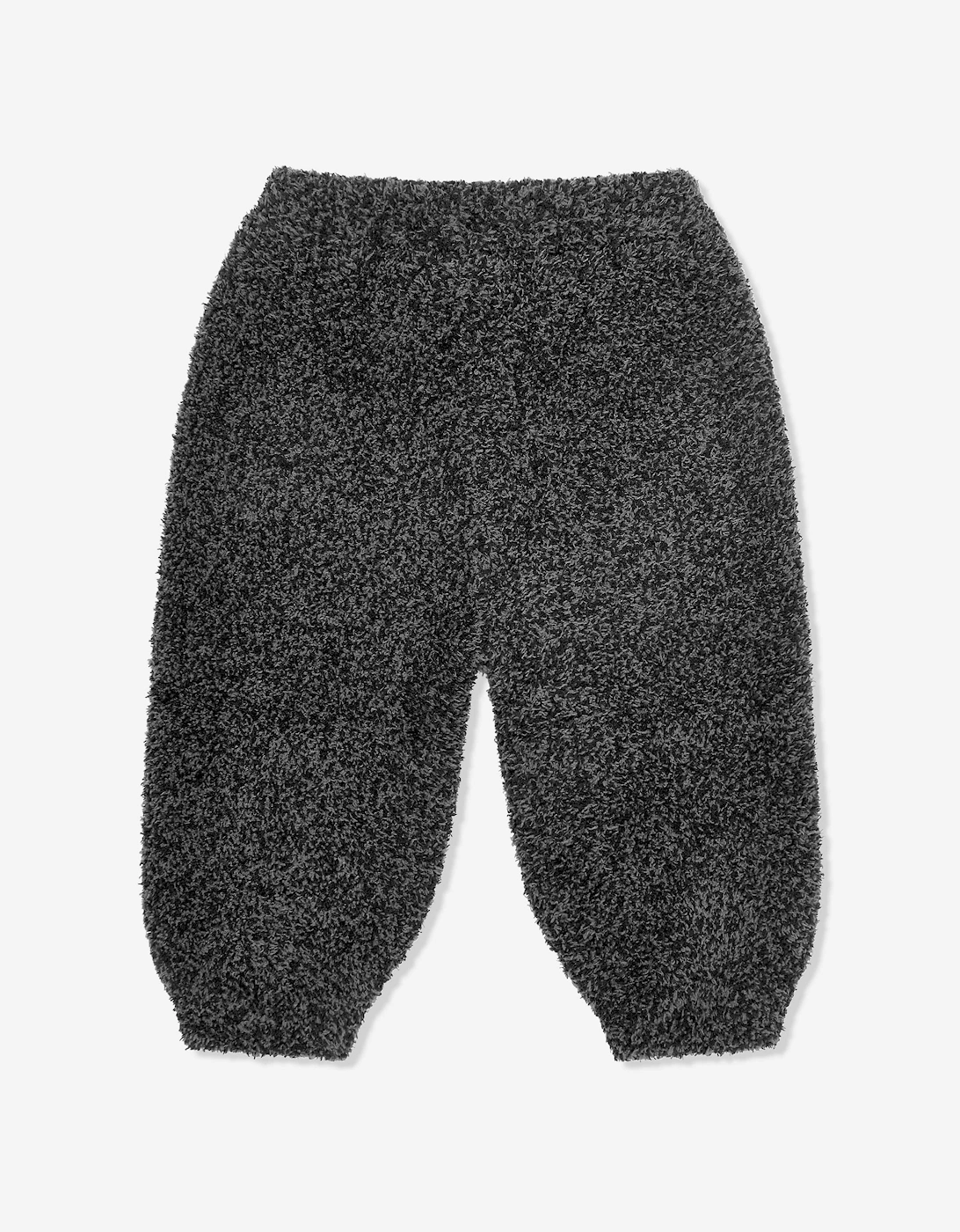 7AM Enfant Baby Fuzzy Boxy Lounge Pants in Black