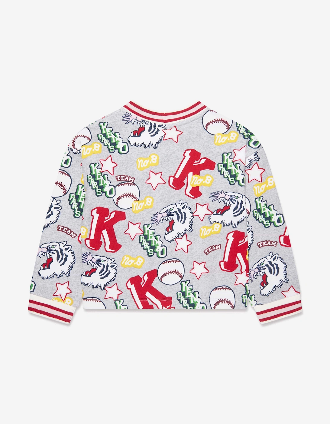Girls Club Cardigan in Grey