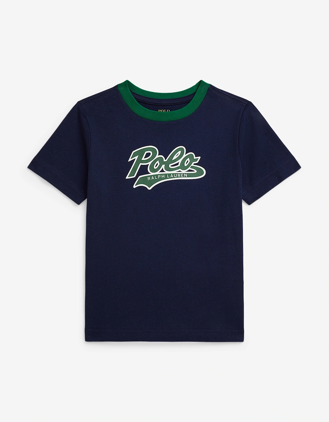 Boys Polo T-Shirt in Navy, 6 of 5