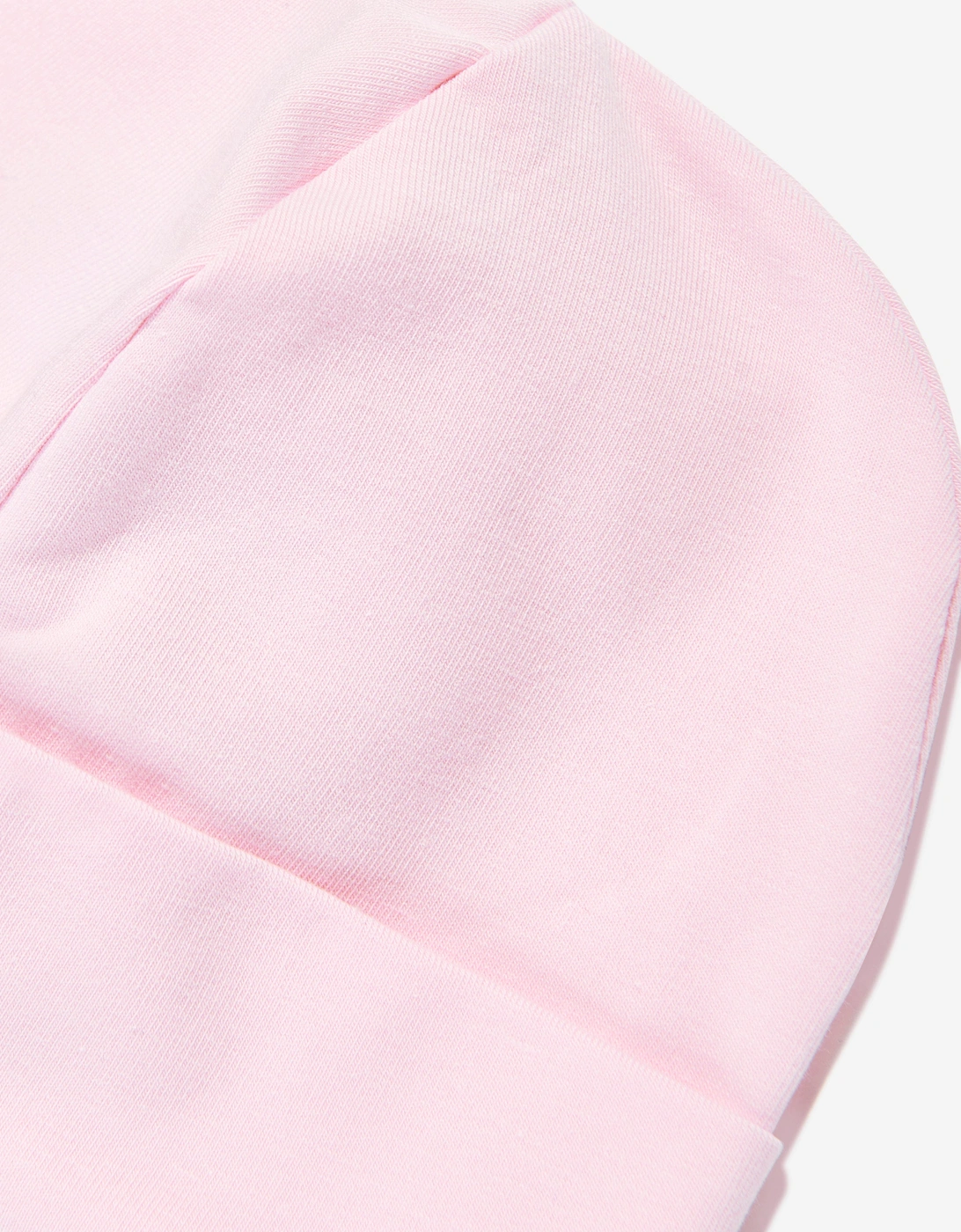 Baby Girls Embroidered Logo Beanie in Pink