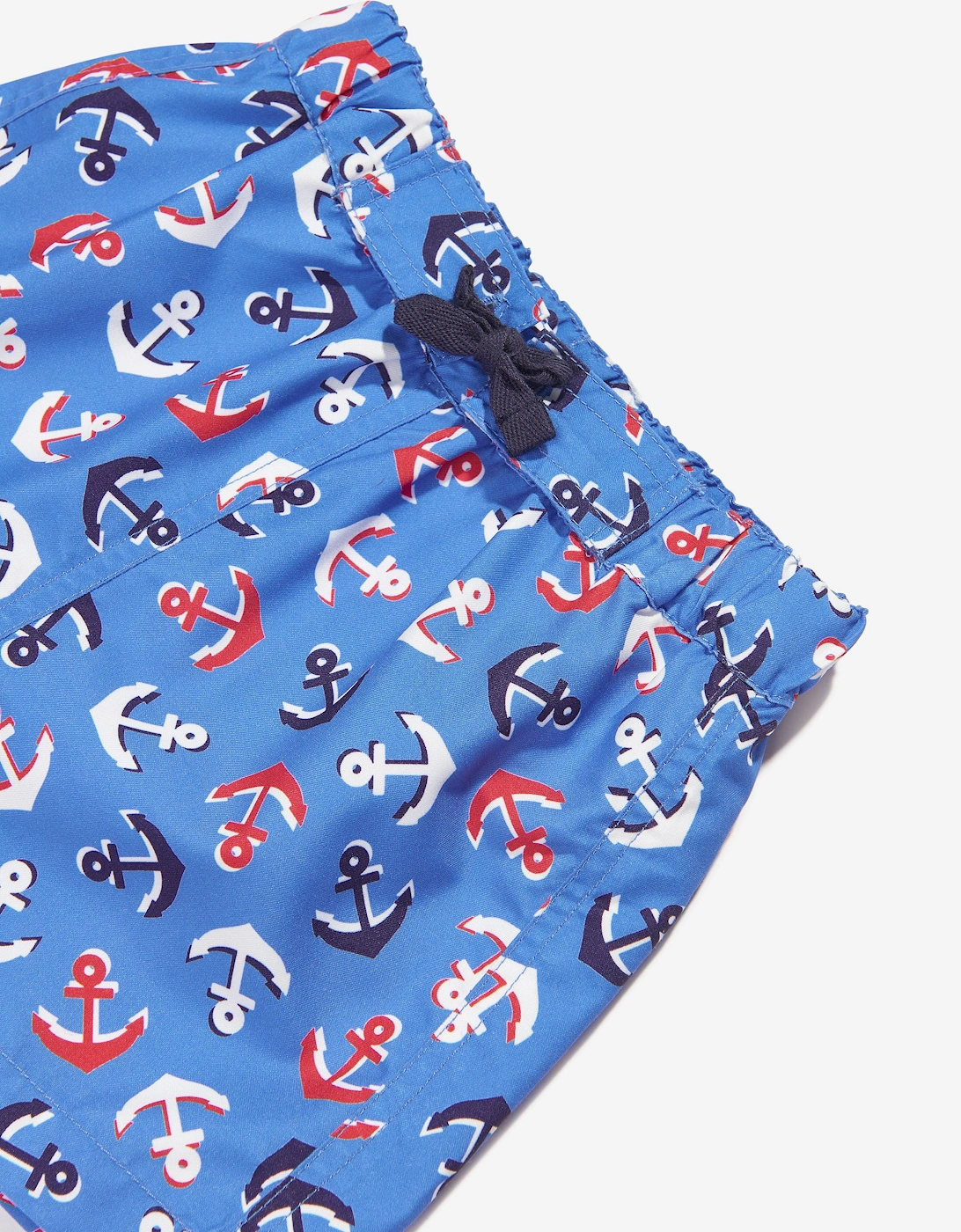 Baby Boys Anchor Swim Shorts in Blue