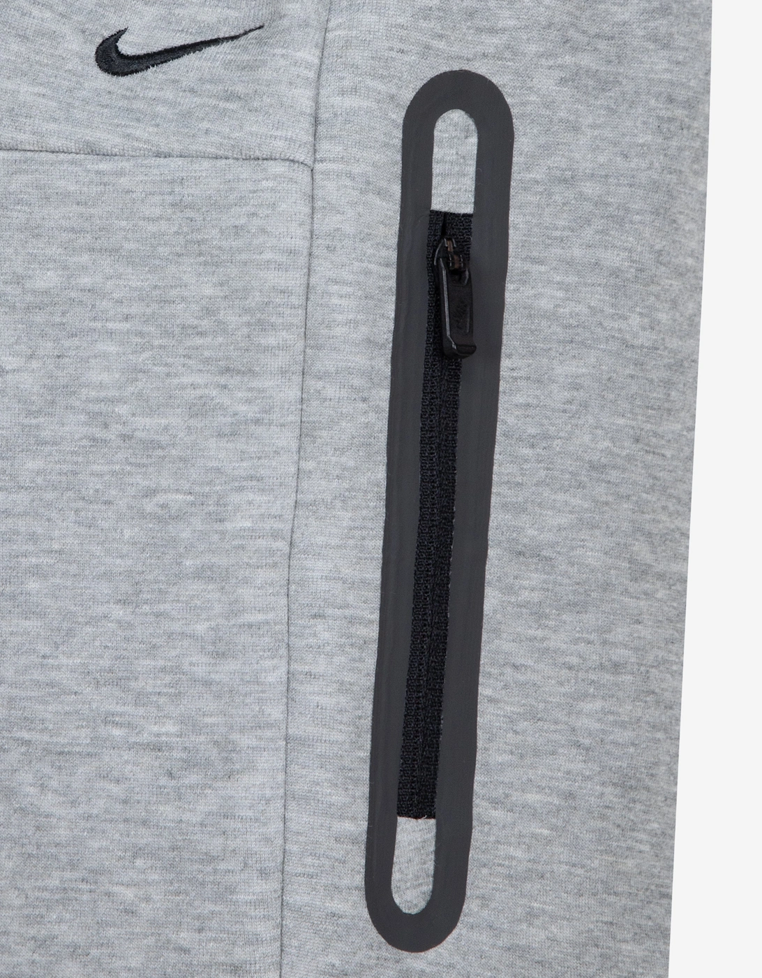 Kids Tech Fleece T-Shirt and Shorts Set in Grey