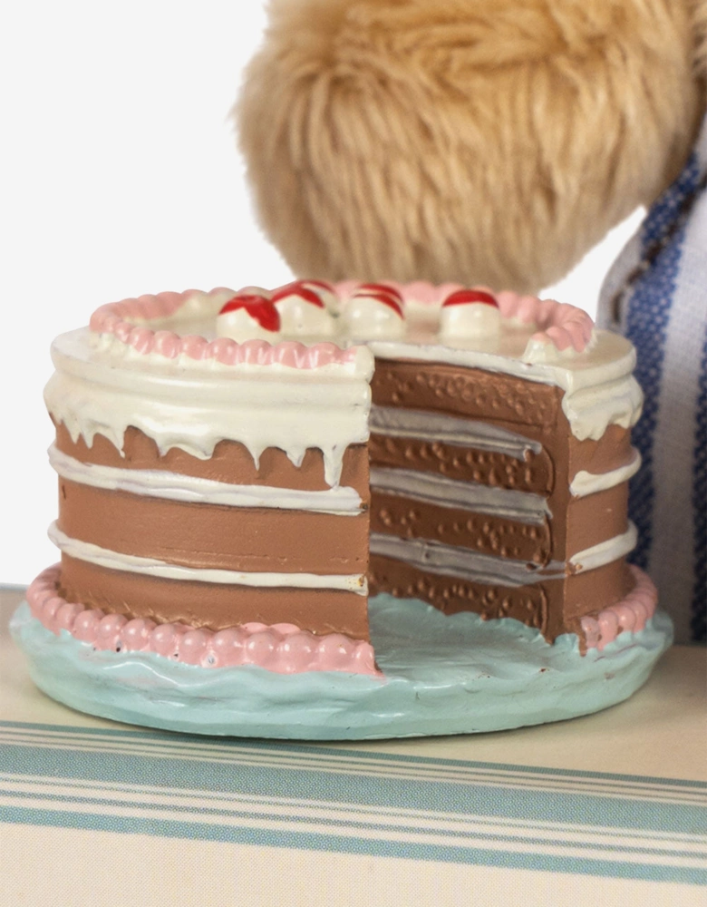 My Sweet Boutique With Teddy in Blue (13cm)