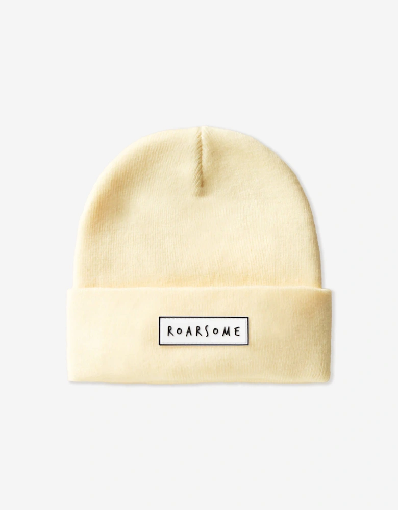Kids Beanie Hat in Yellow