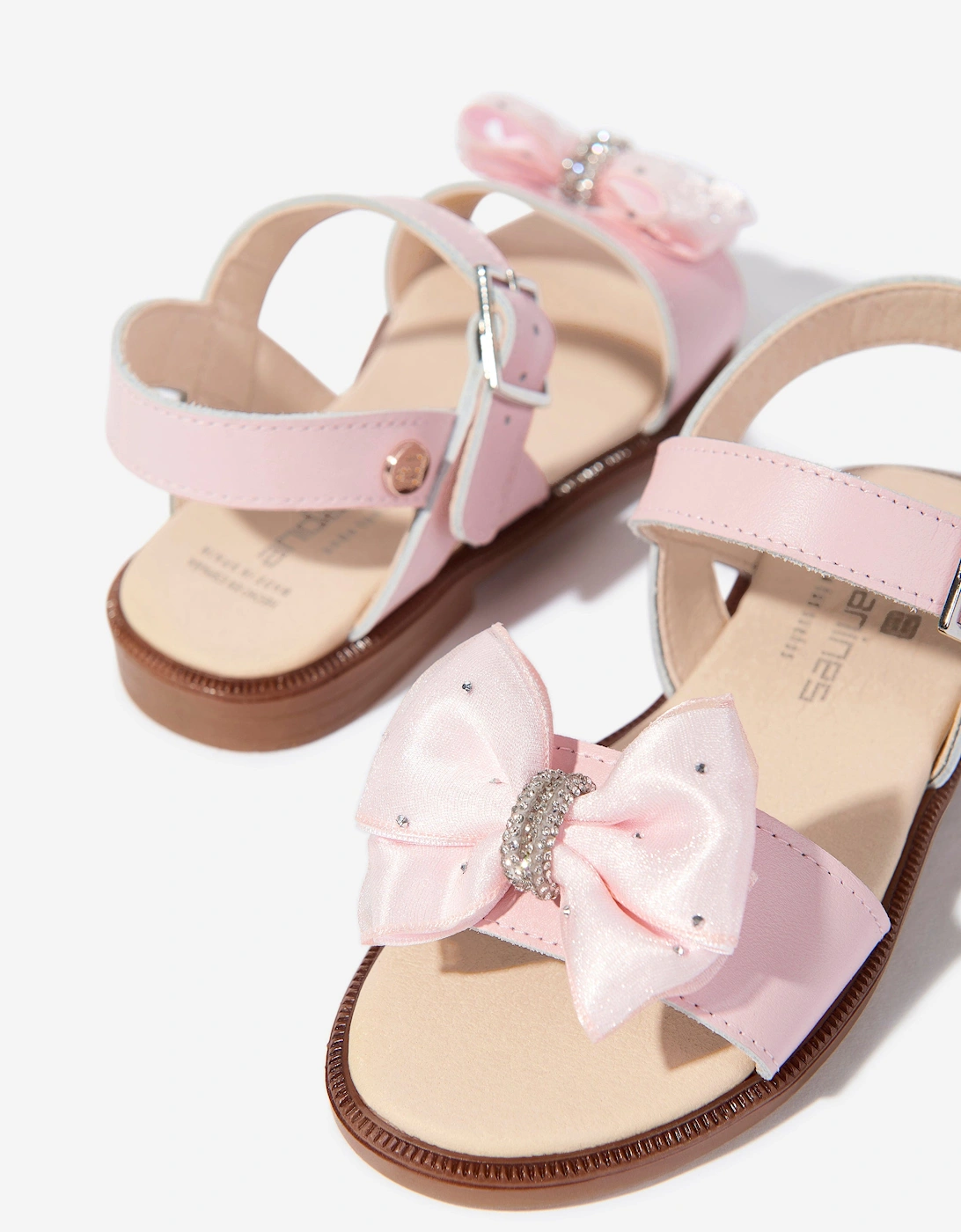 Girls Bow Sandals in Pink