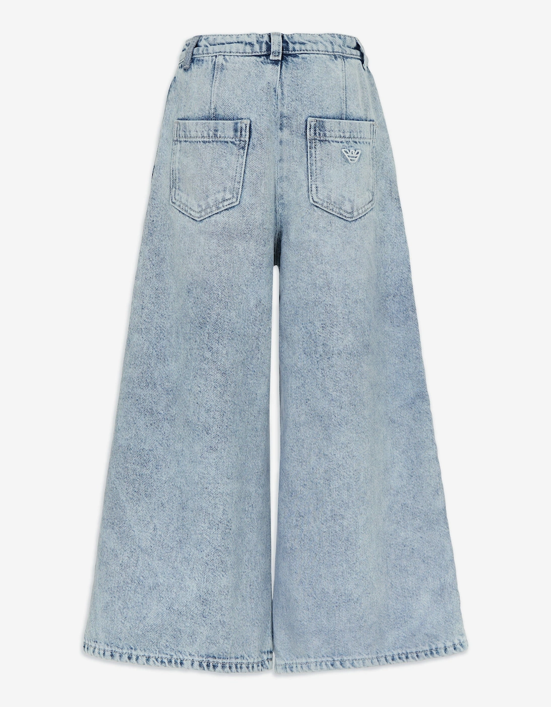Girls Wide Leg Jeans in Blue
