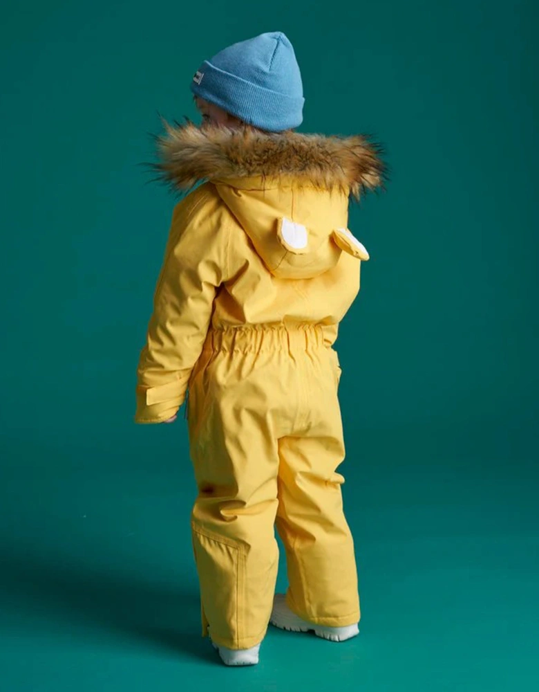 Kids Cub The Lion Snowsuit in Yellow