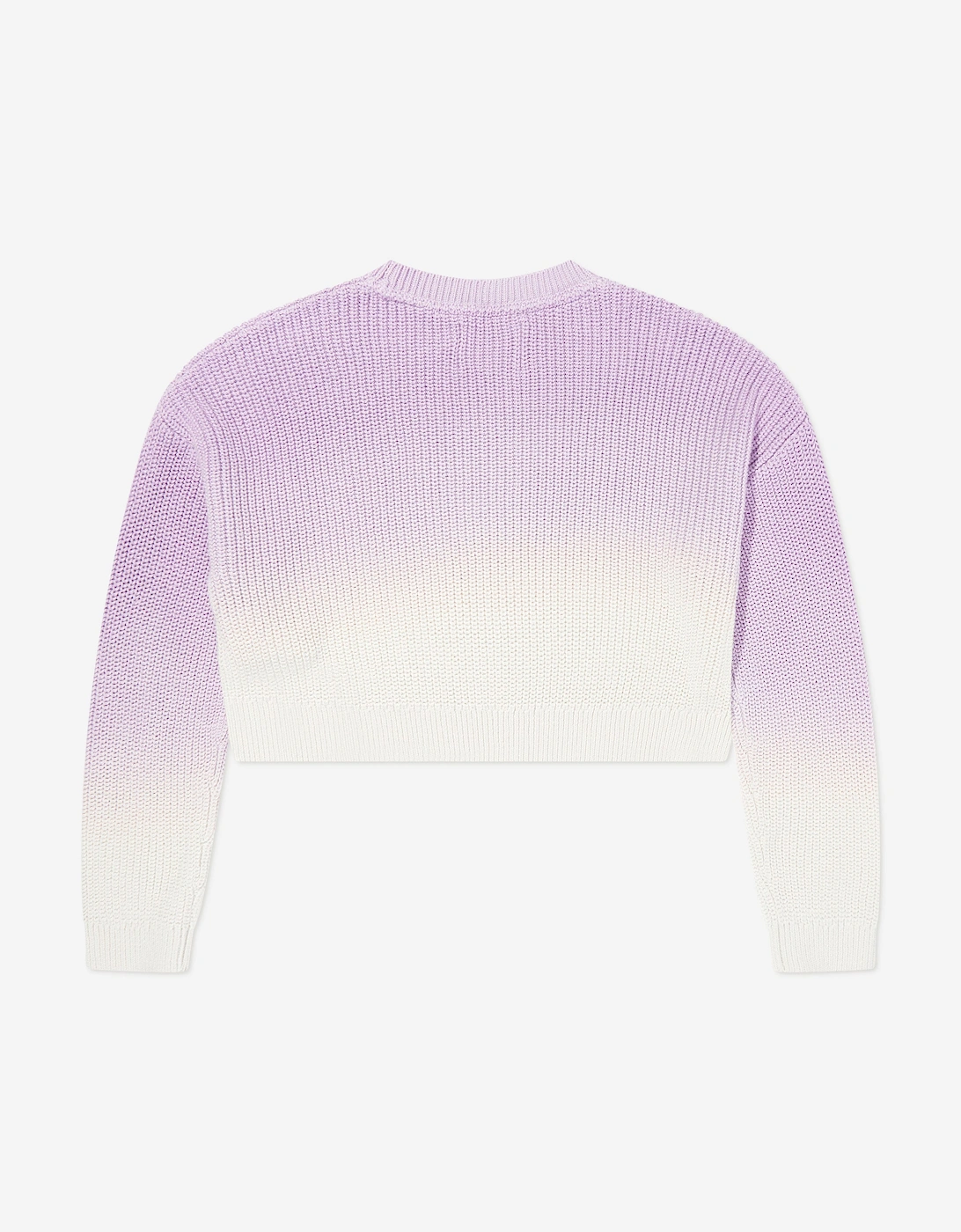 Girls Monogram Gradient Jumper in Purple