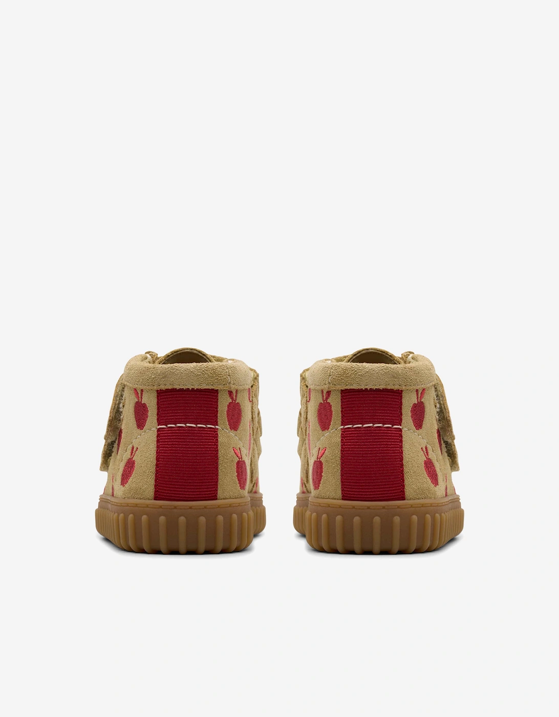 Baby Suede Apple Tor Hill Boots in Beige
