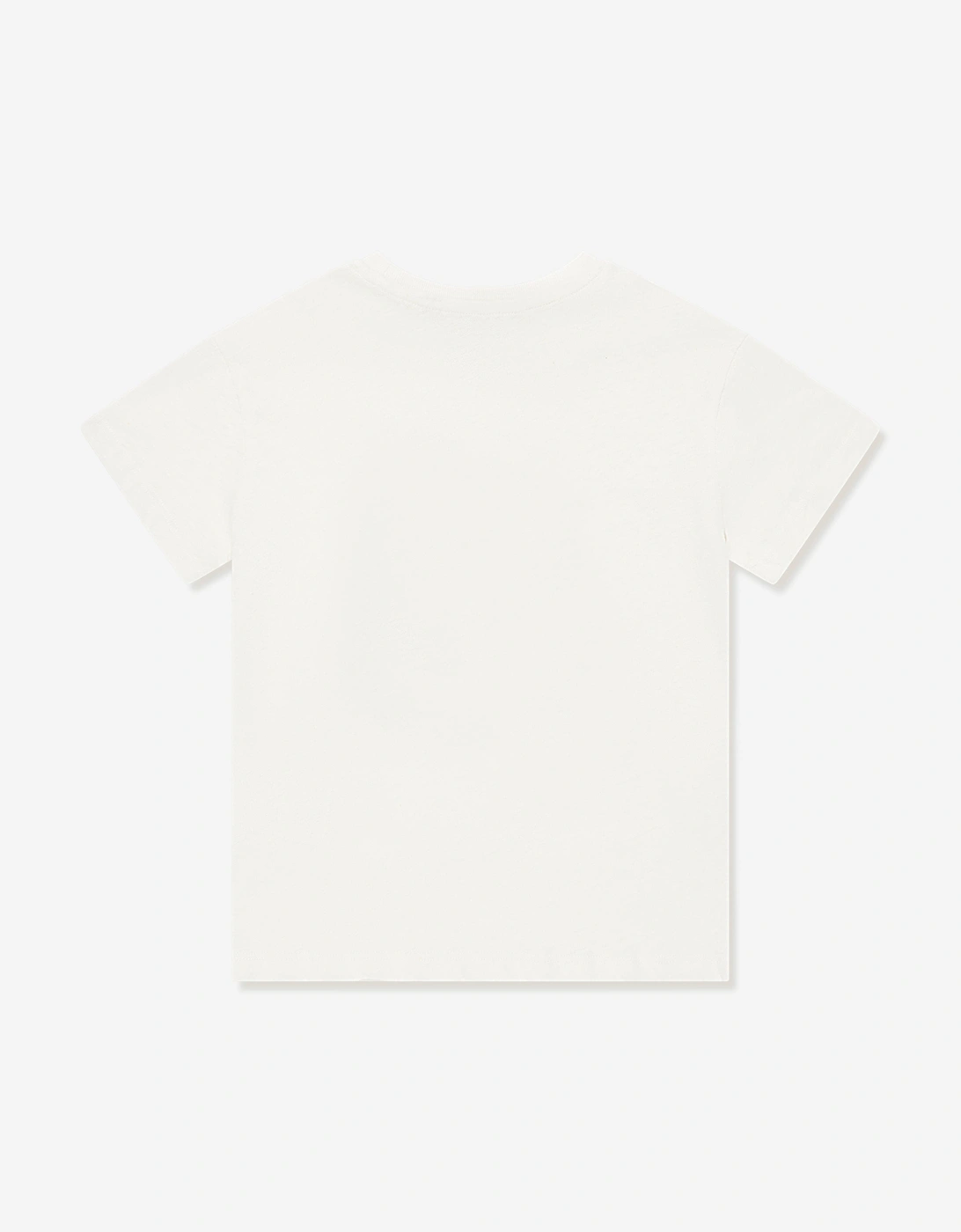 Girls Era Flower Basket in T-Shirt in Ivory