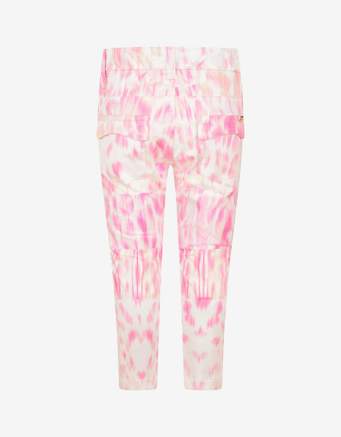 Girls Leopard Print Trousers
