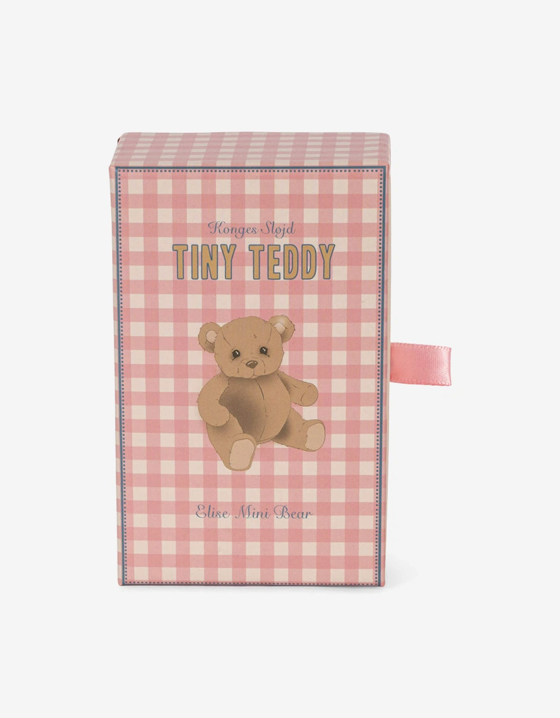 Miniature Teddy With Bed Set in Beige (11cm)