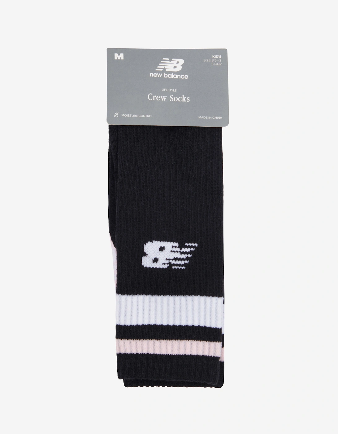 Boys 3 Pack Basketball Socks Set in Multicolour