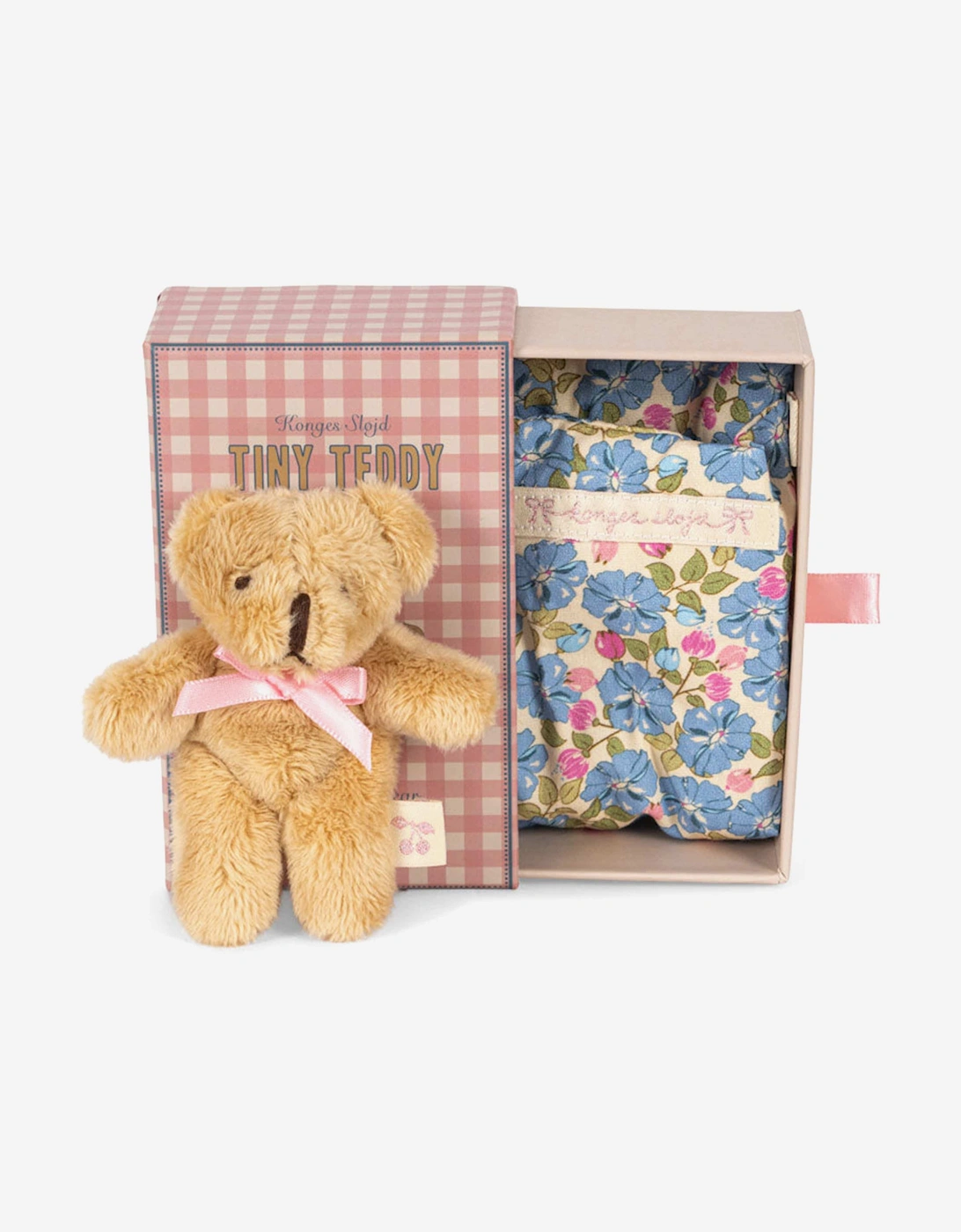 Miniature Teddy With Bed Set in Beige (11cm), 6 of 5