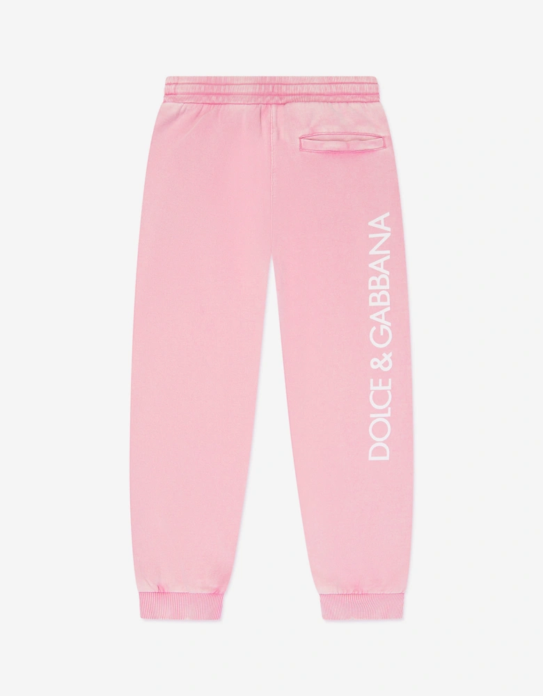 Girls Logo Joggers in Pink