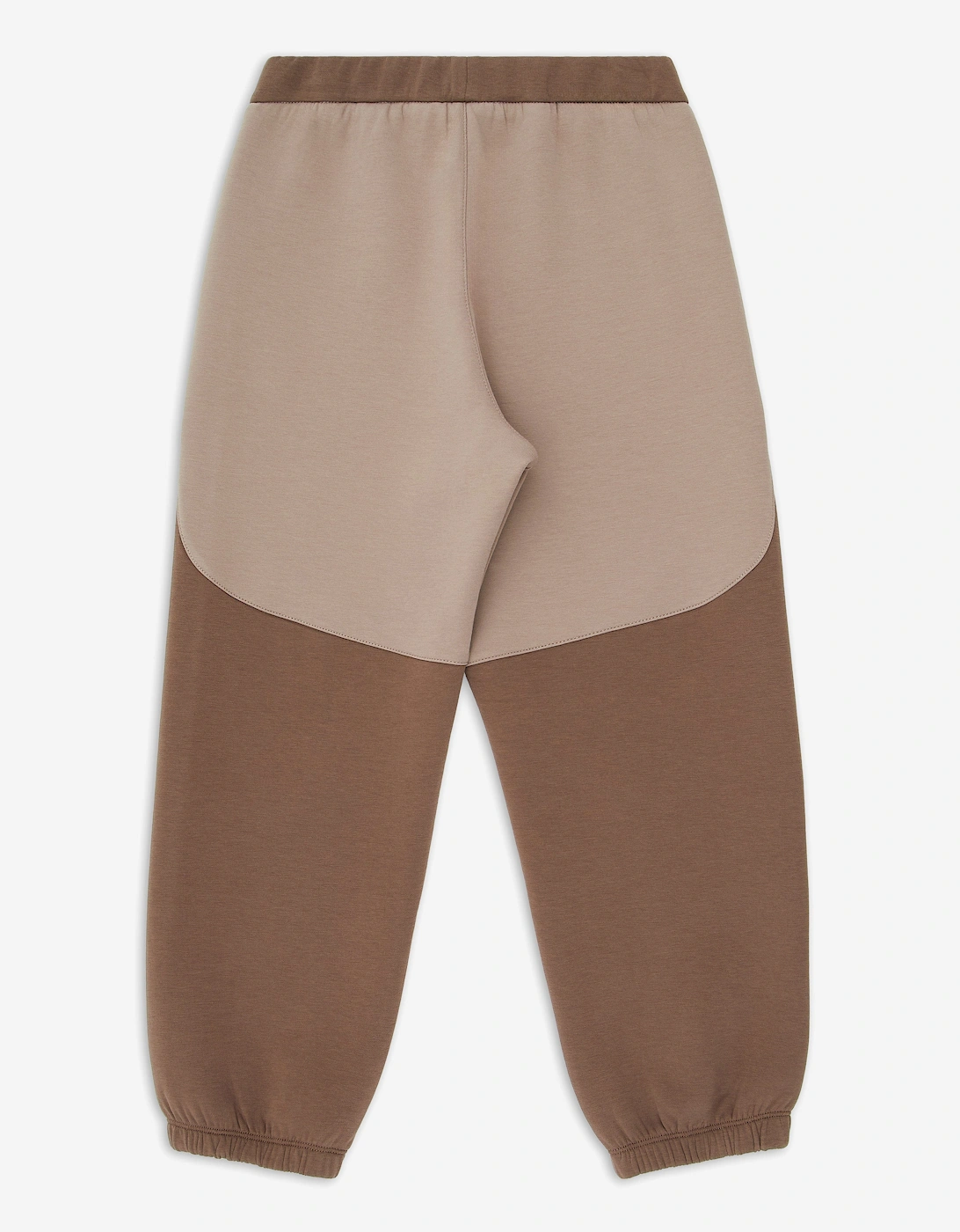 Boys Colourblock Joggers in Brown