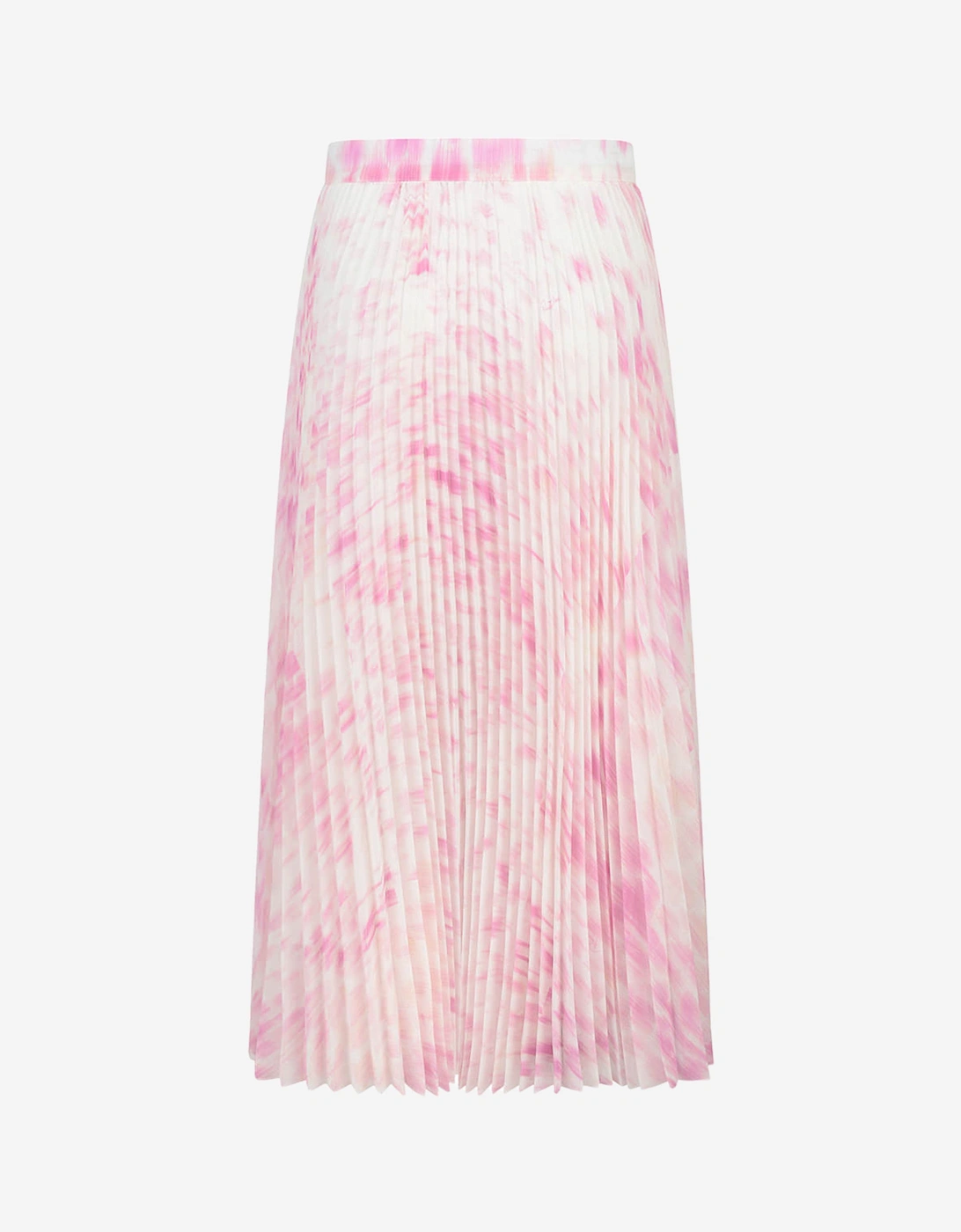 Girls Leopard Print Pleated Skirt