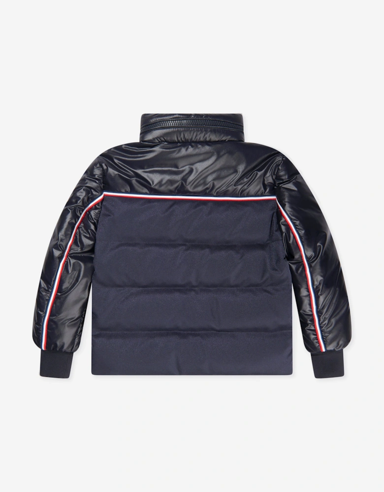 Enfant Boys Down Padded Michael Jacket in Navy
