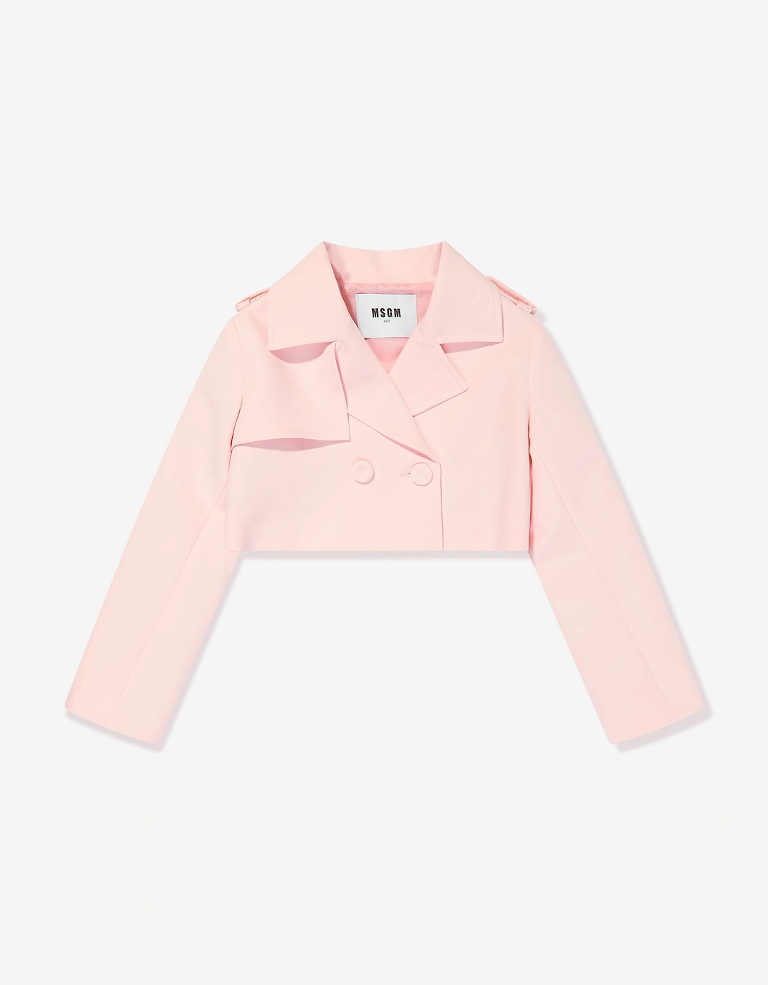 Girls Technical Fabric Jacket in Pink, 5 of 4