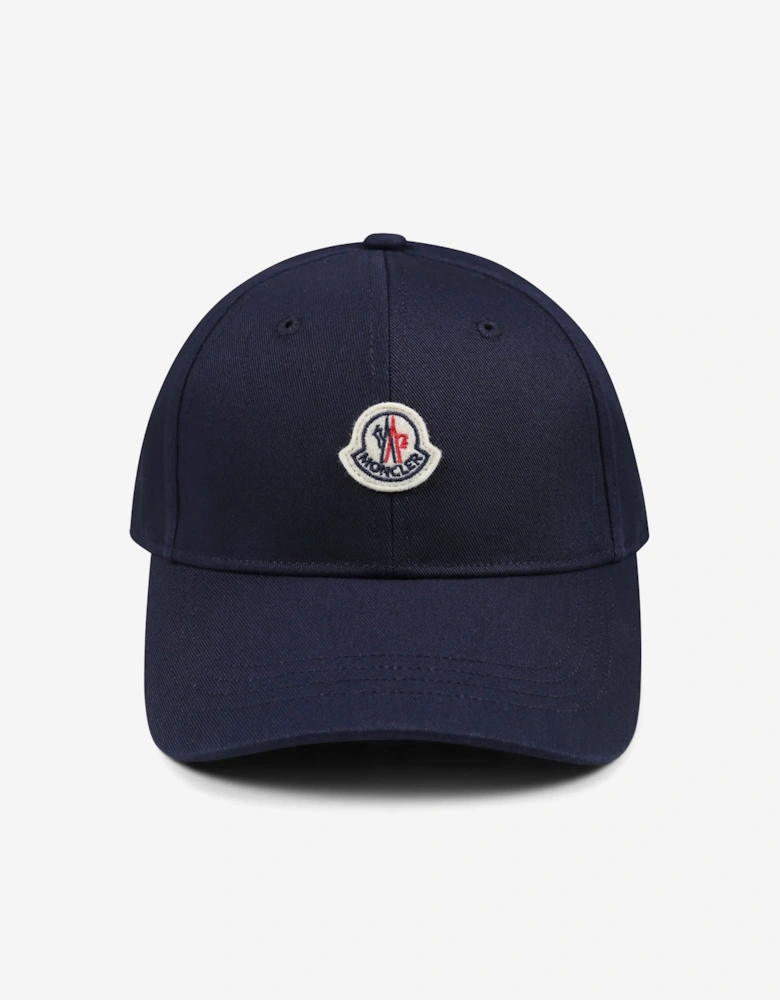 Boys Logo Cap in Navy