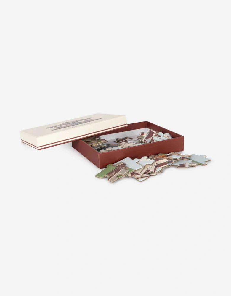 Konges Sløjd Kids 35 Piece Carousel Puzzle in Multicolour