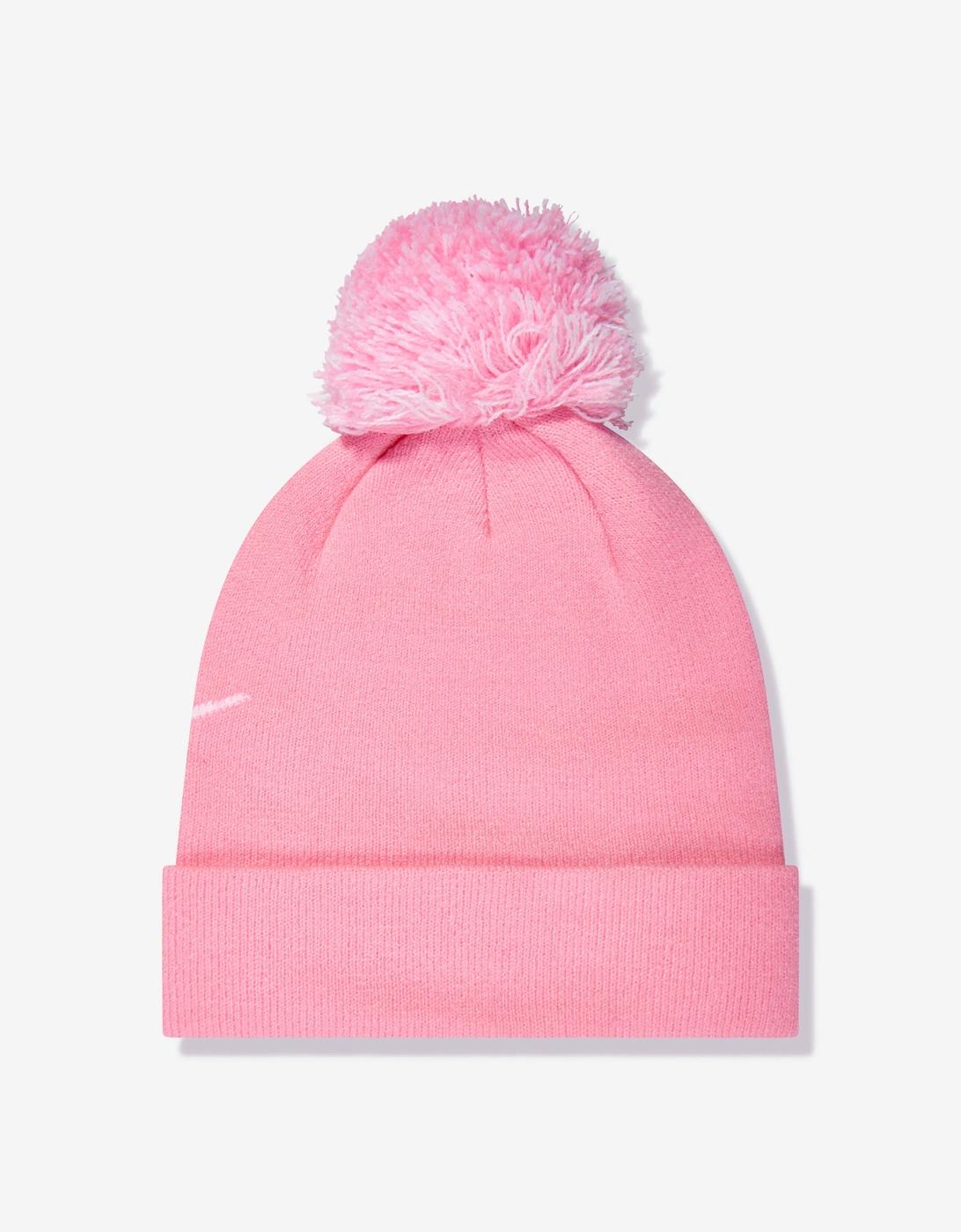 Girls Swoosh Pom Beanie and Glove Set in Pink