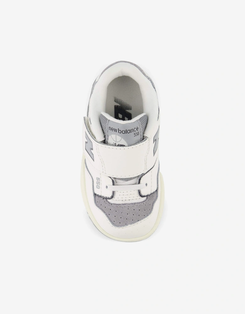 Kids 550 Trainers in White