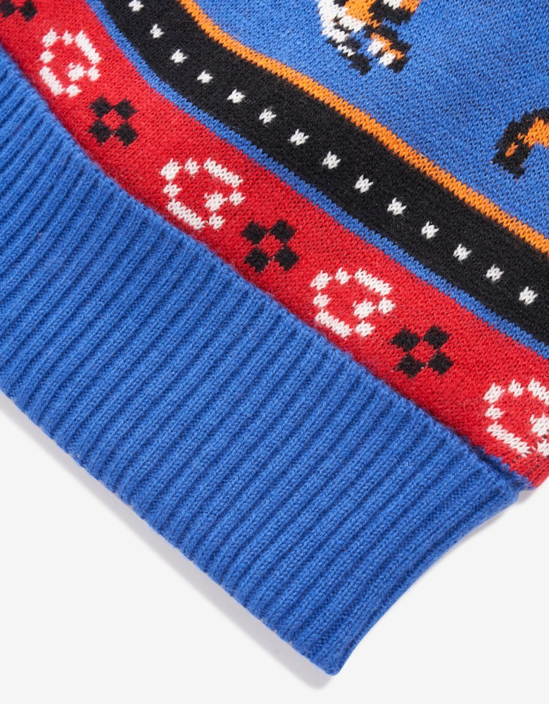 Boys Jungle Game Cap in Blue
