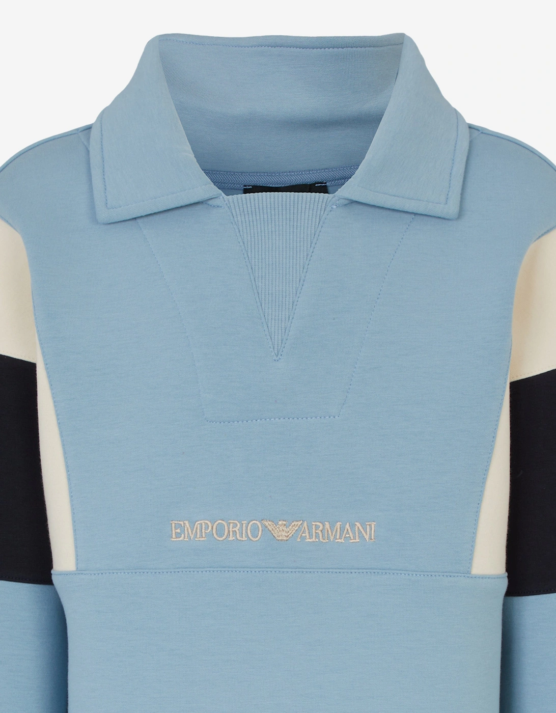 Boys Colourblock Sweatshirt in Blue