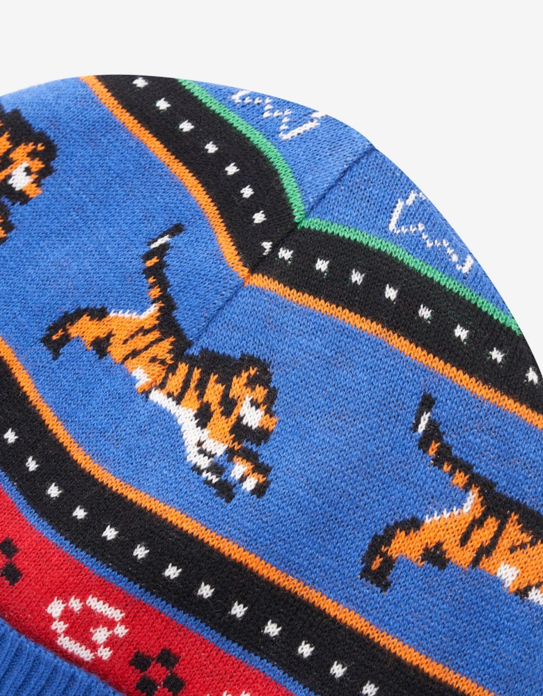 Boys Jungle Game Cap in Blue