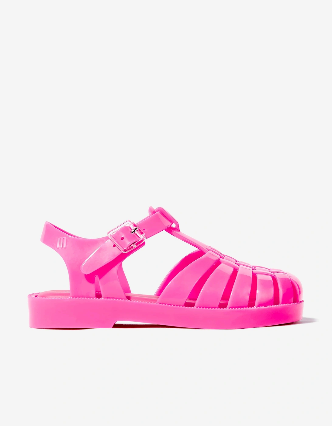 Girl's Mini Melissa Girls Possession Sandals in Pink - Size: 13