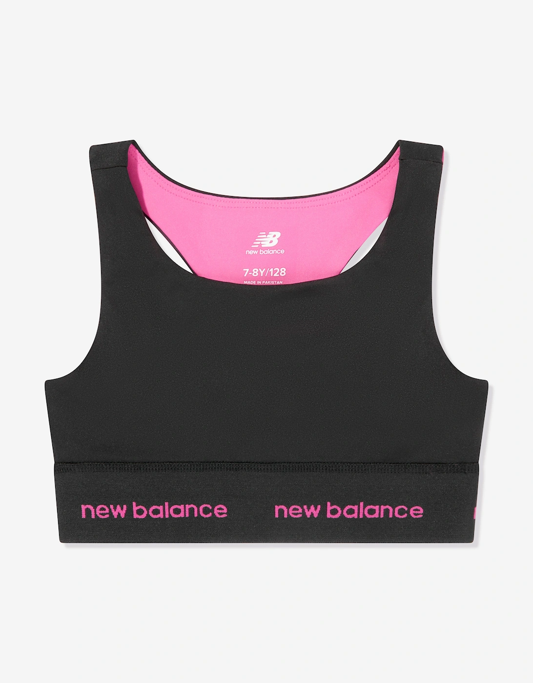Girls Harmony Racerback Bra in Black, 5 of 4