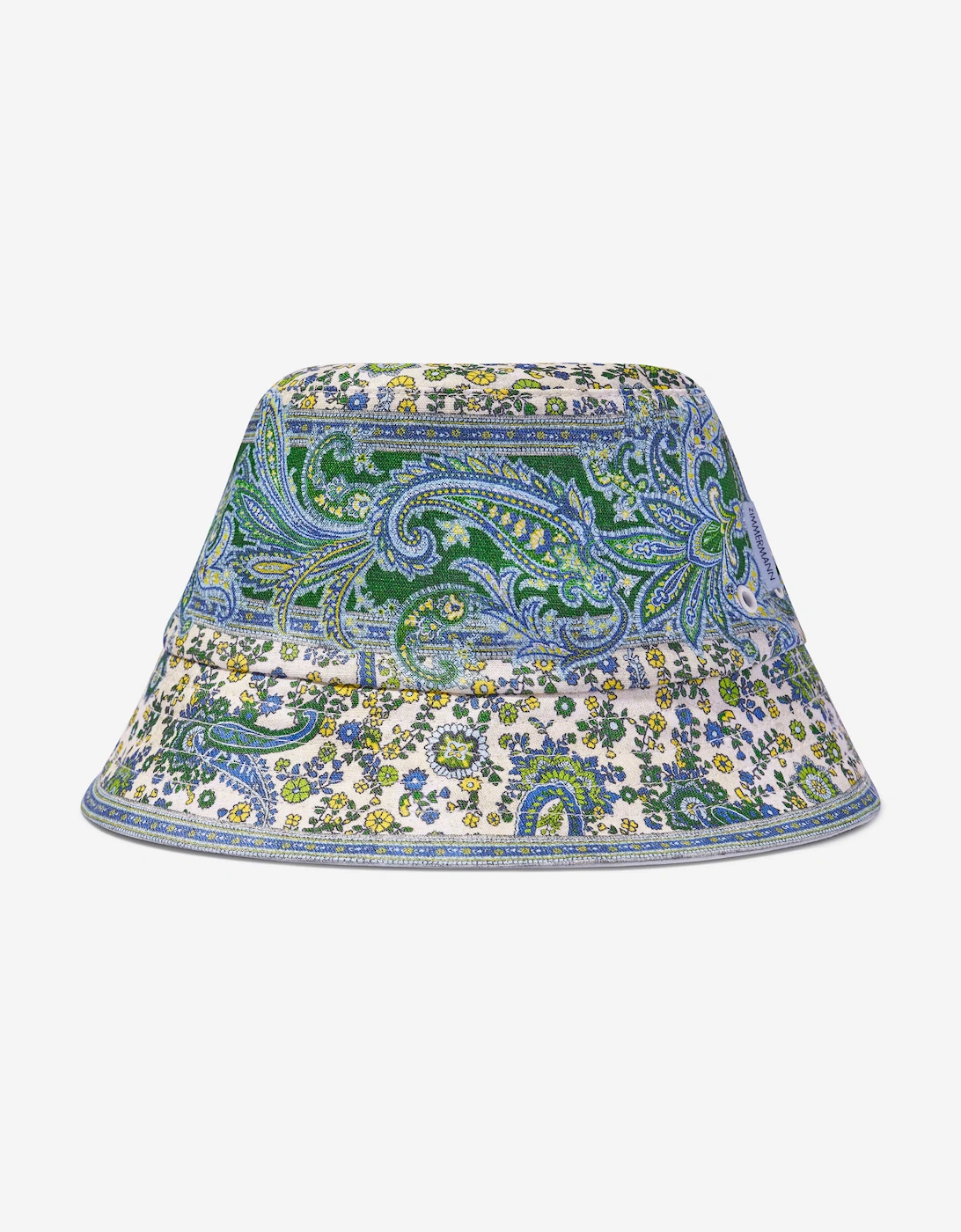 Girls Paisley Bucket Hat in Green