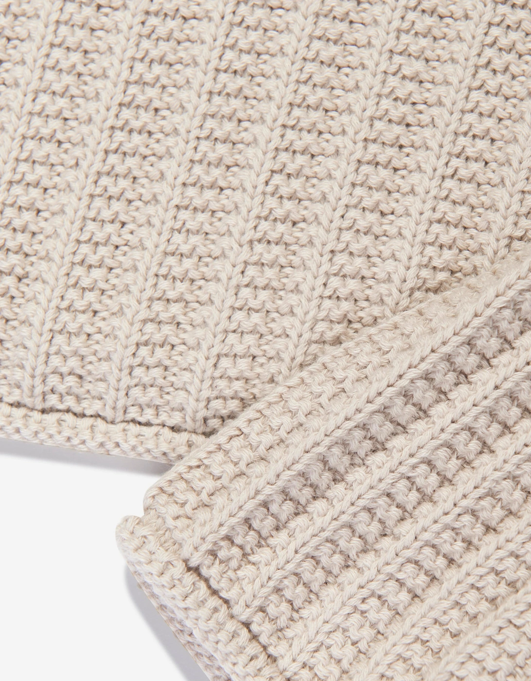 Girls Knitted Jumper in Beige