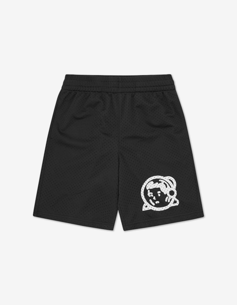 Boys Astro Mesh Basketball Shorts in Black