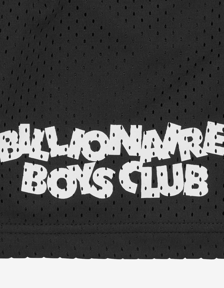 Boys Astro Mesh Basketball Shorts in Black